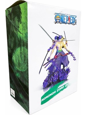 Moresun Buğz Anime One Piece Roronoa Zoro Figürü 30 cm ALK5298 - Buğz