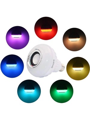 Moresun Buğz Ampul Şeklinde Kumandalı Bluetooth Hoparlör ( Buğz )