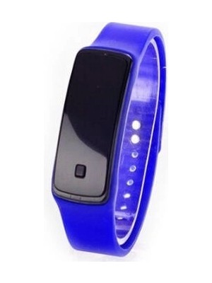 Moresun Buğz Siyah Ekranlı LED Kol Saati (Mavi)