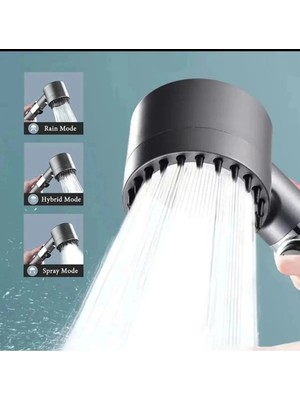 Moresun Buğz Yeni Nesil Masajlı Turbolu Çok Fonksiyonlu Filtreli Duş Başlığı ( Buğz )