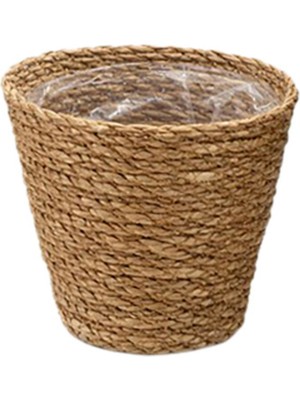 2 Adet Nk Hasır Saksı Büyük 17.5 cm