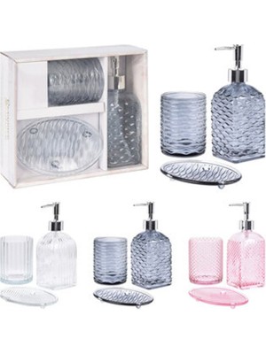 4 Adet Koopman Banyo Seti 3 Parça