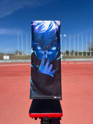 Pamuklu Yeni Nesil Fitness Spor Havlusu - Dijital Baskılı - Hızlı Kuruyan Mikrofiber | Silent