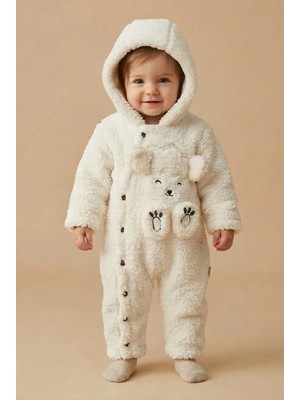 Yupera Welsoft Şapkalı Bebek Tulum