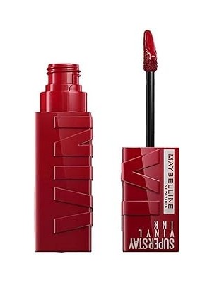 Indispensablely New York Super Stay Vinyl Ink Uzun Süre Kalıcı Likit Parlak Ruj 10 Lippy