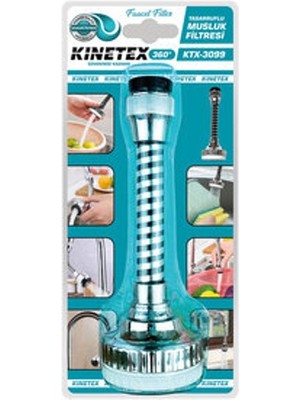 1 Adet Knitex Tasarruflu Musluk Filtresi Uzun  KTX-3099