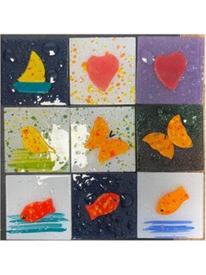 1 Adet Kinetex Cam Kapak Banyo Gider Süsü