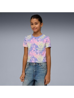 Puma Aop Baby Kız Çocuk Tişört