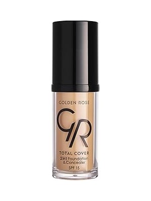 Indispensablely Total Cover 2 In 1 Foundation &amp; Concealer Fondöten Kapatıcı No: 021