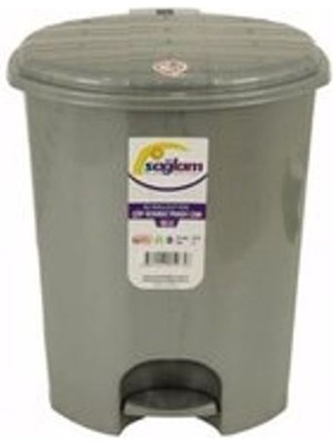 2 Adet Sağlam 2 Nolu Düz Pedallı Çöp Kovası 11 L