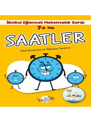 TeknoKapsül Ilkokul Eğlenceli Matematik Serisi - Saatler 7+ Yaş