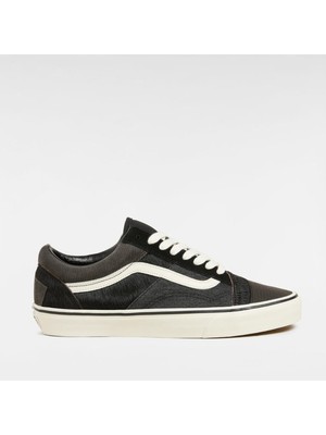 Vans Old Skool Patchwork Erkek Siyah Sneaker