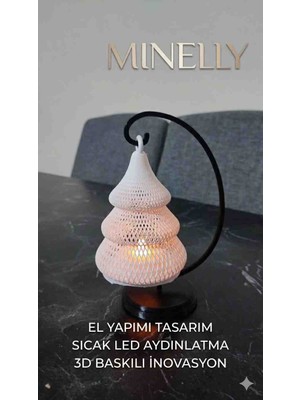 Minelly | Askılı 3D Tasarım Gece Lambası