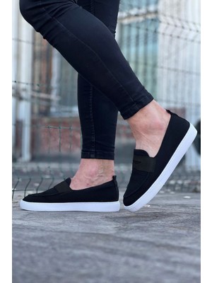 Siyah Triko Babet Erkek Casual Ayakkabı