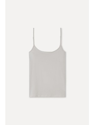 Fıtted Açık Yaka Atlet