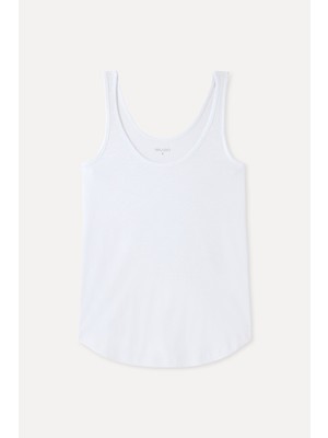 Fıtted U Yaka Atlet