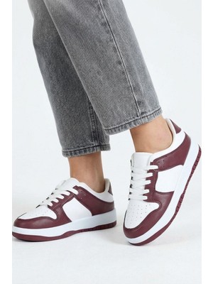 Bordo Spor Ayakkabı 8585