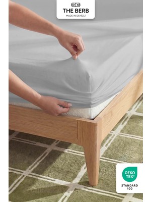 The Berb | %100 Pamuklu | Tek/çift Kişilik Lastikli Çarşaf | Penye Çarşaf | Fitted Jersey
