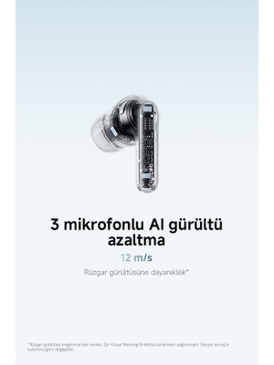 Mavi Xiaomi Redmi Buds 8 Pro TWS Bluetooth Kulaklık Aktif Gürültü Önleme Özelliği ile Kulakiçi