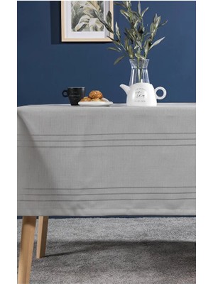 Ypc Colber Çizgili Masa Örtüsü Dertsiz 150X210 cm