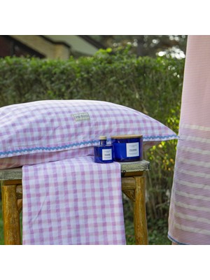 Sarev Almira-Z Pembe Çift Kişilik %100 Pamuk Pike Takımı