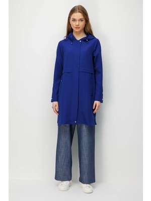 Esswaap Kapişon Detaylı Giy Çık  Saks