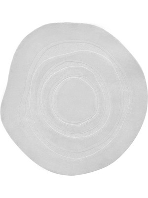 Gümüşsuyu Lugano Art 18158 Tozumaz Üç Boyutlu Özel Şekilli Tasarım Halı