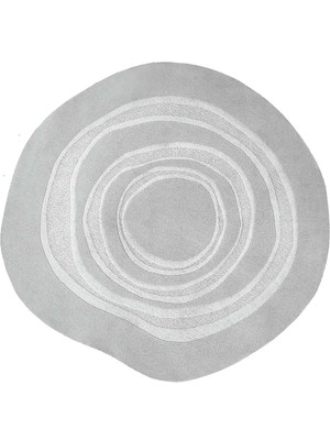 Gümüşsuyu Lugano Art 18158 Tozumaz Üç Boyutlu Özel Şekilli Tasarım Halı