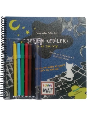 Şehrin Kedileri - Funny Mat Mini Set (Aktivite Seti)
