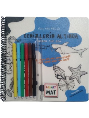 Lisinya Denizlerin Altında - Funny Mat - Mini Set (Aktivite Seti)