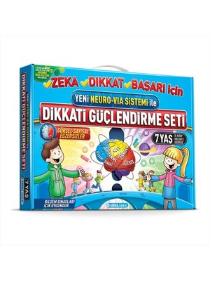 Lisinya Dikkati Güçlendirme Seti  1. Sınıf – 7 Yaş Neuro-Via