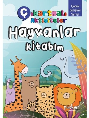 Lisinya Çıkartmalı Aktiviteler Hayvanlar Kitabım
