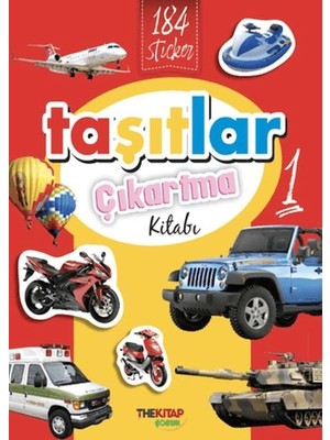 Taşıtlar Çıkartma Kitabı - 1