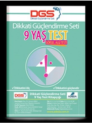 Lisinya Dikkati Güçlendirme Seti 9 Yaş Test