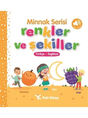 Lisinya Minnak Serisi Renkler ve Şekiller Kitabı