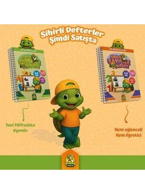 Lisinya Sihirli Harfler ve Sihirli Sayılar Defteri 2 Kitap Set