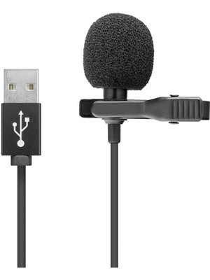 Ilgisayar Mikrofonu USB 1.5m Siyah HD569