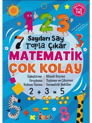 Lisinya Sayıları Say Topla Çıkar Matematik Çok Kolay - 5-6 Yaş