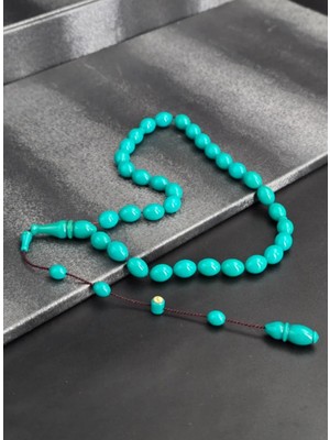 A Serisi Usta Imzalı Özel Renk Ateş Kehribar Tesbih Sistemli Püskül Ile Muazzam Çekim