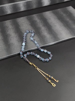 Beyzi Model Sıkma Kehribar Tesbih Kişiye Özel Harfli Tasarım Püskül Tasarımlı