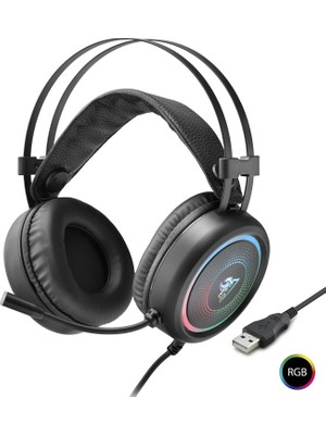 G882 Kulaklık 7.1 USB Rgb - Siyah
