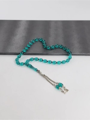 Kişiye Özel Harfli Ateş Kehribar Tesbih