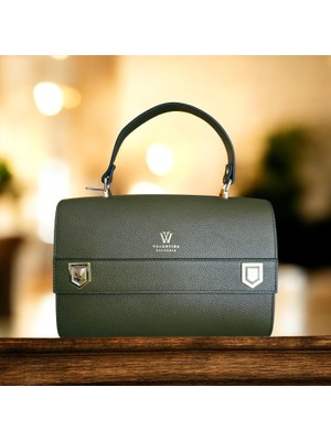 Valvic Hakiki Deri Işkadını Şık Bayan Çanta