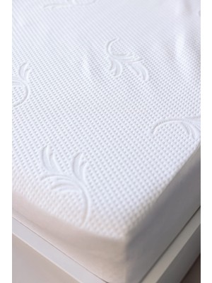 Özdilek Beyaz Çift Fitted Sıvı Geçirmez Yatak Koruyucu Alez