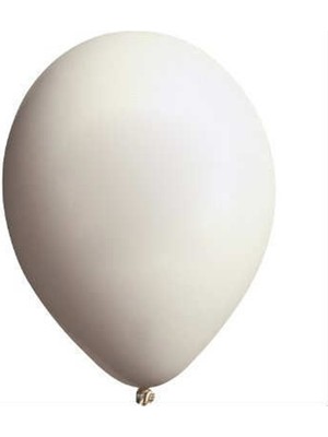Vatan Gemar Beyaz Renkli Balon 26CM - 20 Adet