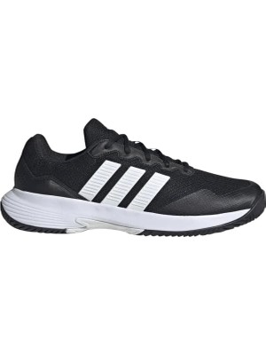 adidas Gamecourt 2 M Erkek Tenis Ayakkabısı Siyah Kauçuk Tabanlı Dayanıklı Yapı KI0780
