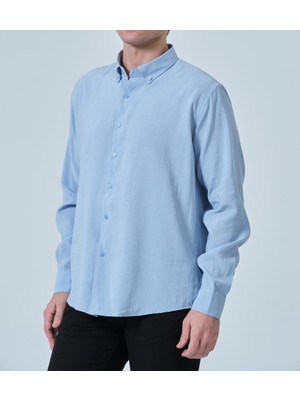 Plus Scorpion Erkek Modal Kumaş Rahat Kalıp Gömlek – Tiril Tiril Hafif ve Konforlu Tasarım