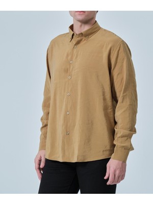 Plus Scorpion Erkek Modal Kumaş Rahat Kalıp Gömlek – Tiril Tiril Hafif ve Konforlu Tasarım