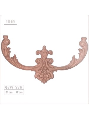 Uludağ Oymalı Aplik AP1019