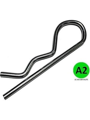 TYA 3mm Paslanmaz R Pim, Firkete 100 Adet